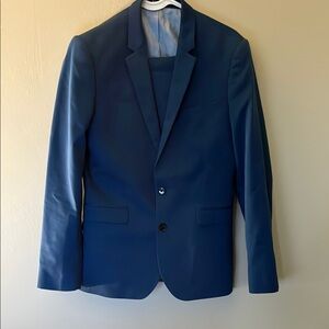 Express Blue Suits Tailored Elegance Collection